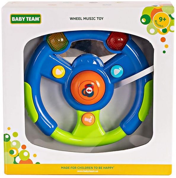 Іграшка музична Baby Team Кермо 8628