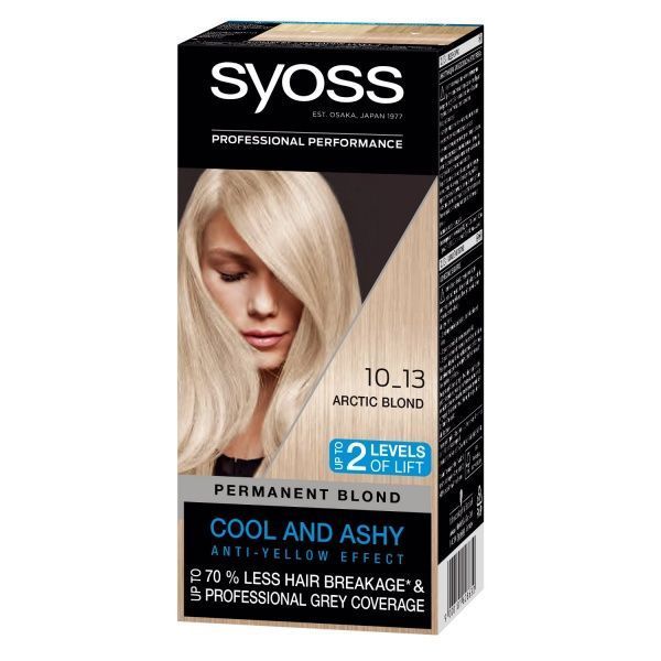 Фарба для волосся Syoss 10-13 Арктичний блонд 115 мл
