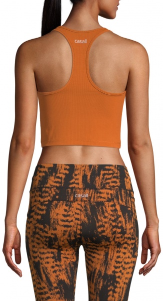 Майка Casall Bold Rib Crop Tank 20424-175 р.40 кораловий