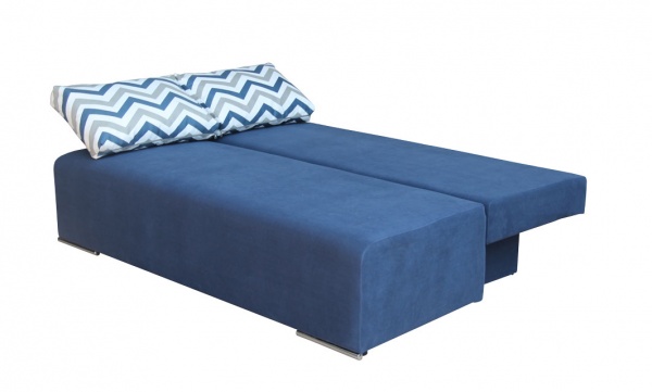 Диван прямий Берегиня Аполо синій/принт зігзаг 1940x910x770 мм