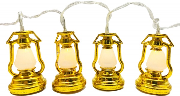 Электрогирлянда линейная SHLigts Фонарики (1047236) встроенный светодиод (LED) 10 ламп 