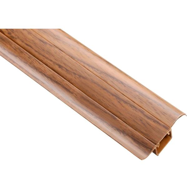 Плінтус ПВХ Salag горіх 18х56х2500 мм 