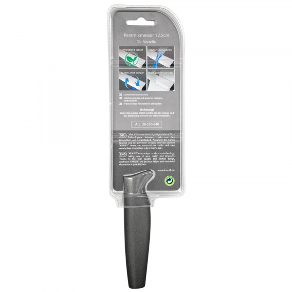 Ніж керамічний 12,5 см black 29-250-040 Krauff 