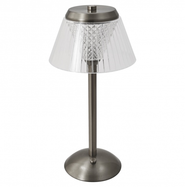 Настільна лампа 3 Вт нікель Darena/TL1 satin nickel 