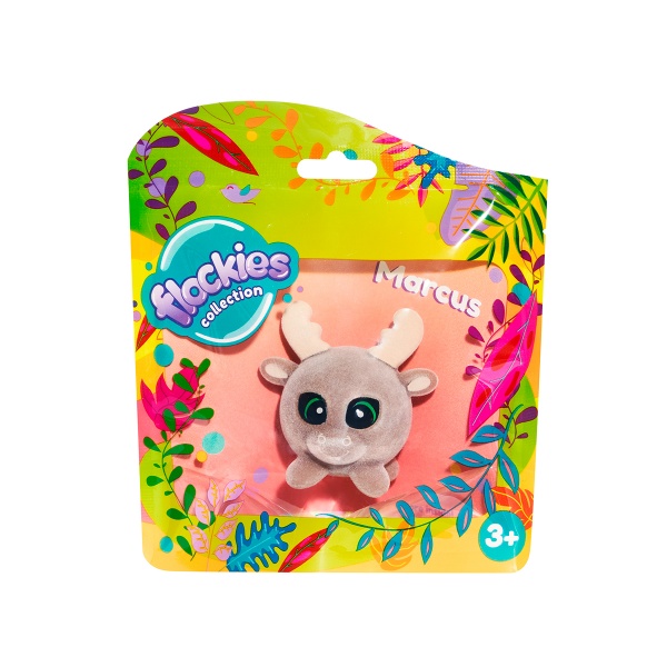Фігурка колекційна Flockies Лось Маркус FLO0104 