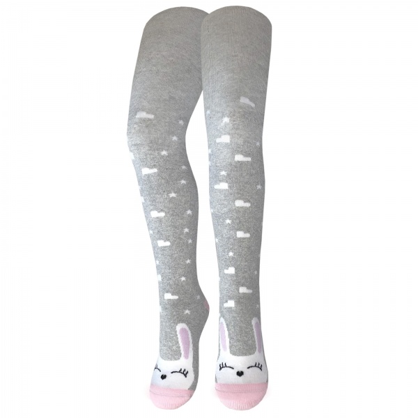 Колготки детские унисекс Легка хода 8228 р.86-98 серо-розовый 