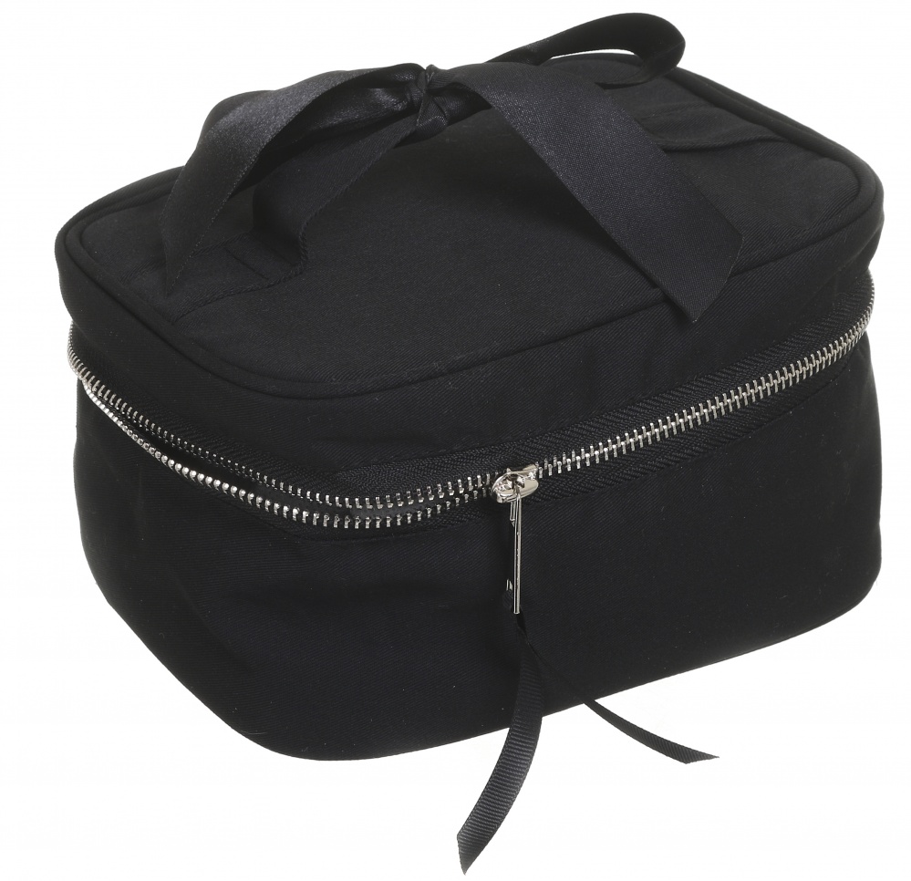 Косметичка Organize с бантиком S черный