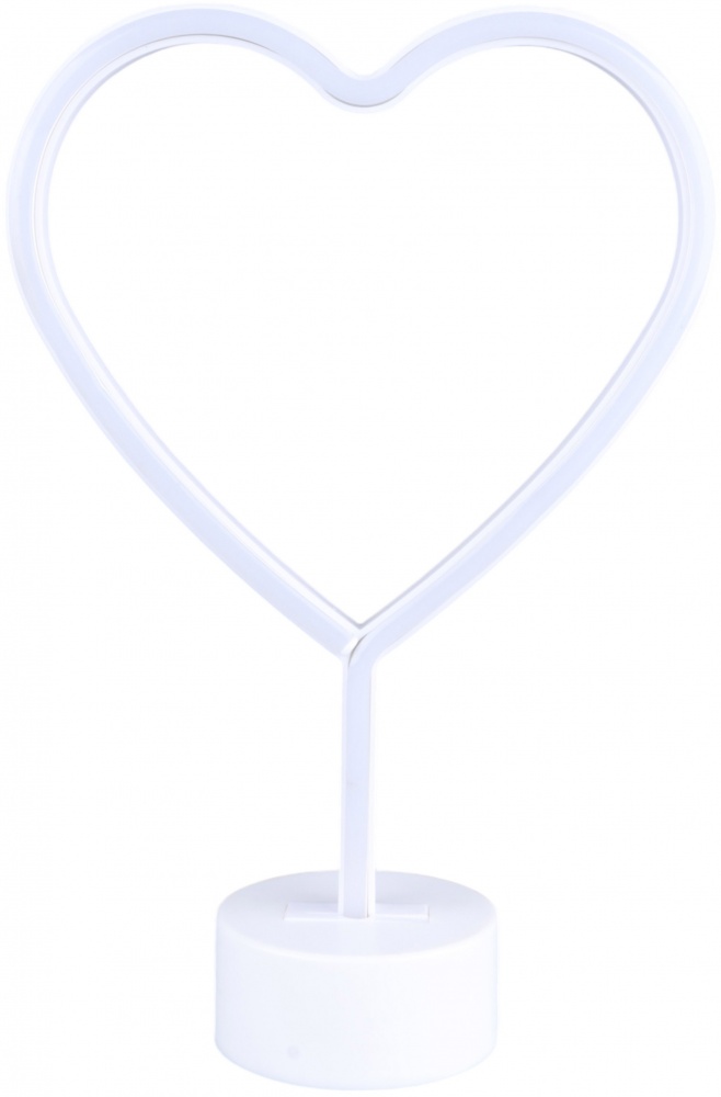 Настольная лампа Sensio Neon Love 1 Вт красный 9180-HEART