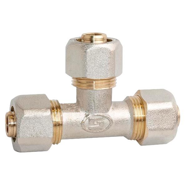 Трійник обжимний Gross 32x32x32