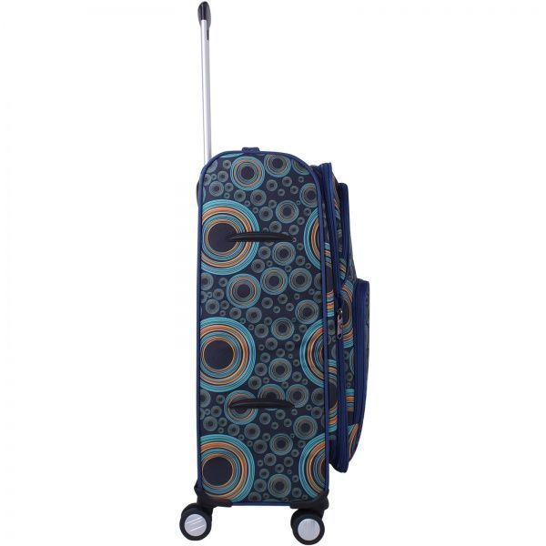 Валіза Bagland 70 л синій Леон сублiмацiя 654 (0037966244) 