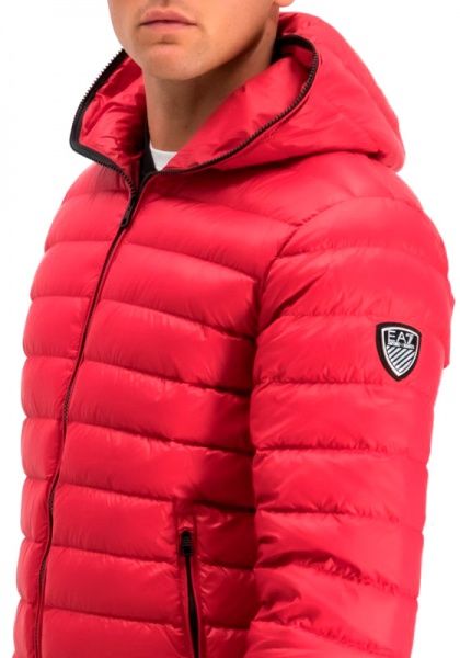 Куртка EA7 WOVEN DOWN JACKET 6GPB66-PNR4Z-1450 M червоний