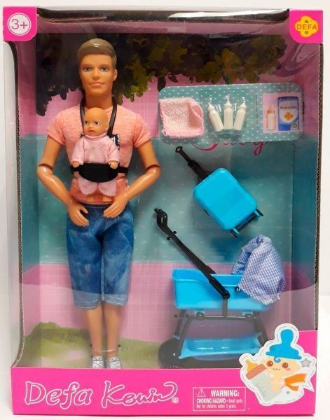 Кукла Defa 8369 Кен шарнирная с аксессуарами