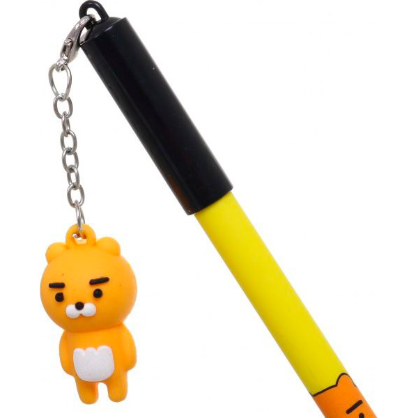 Ручка гелевая Котенок черный 