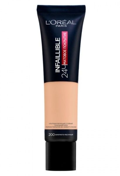 Тональный крем L'Oreal Paris Infaillible 24 200 Golden Sand 30 мл