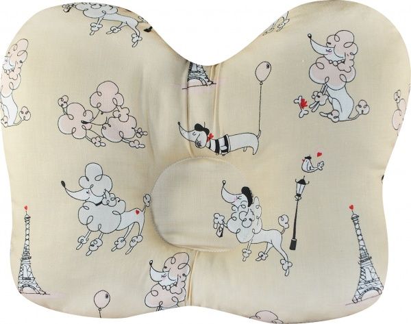 Подушка ортопедическая Олви для младенцев J2302 бежевый 28,5х21 см 09425 