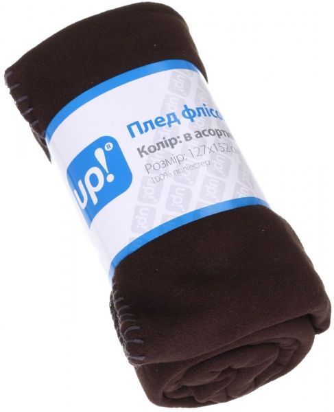 Плед Polar флисовый 127x152 см в ассортименте UP! (Underprice) 