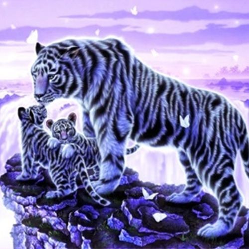 Набор для творчества со стразами на подрамнике Забота 30x30 см Діамантові ручки 