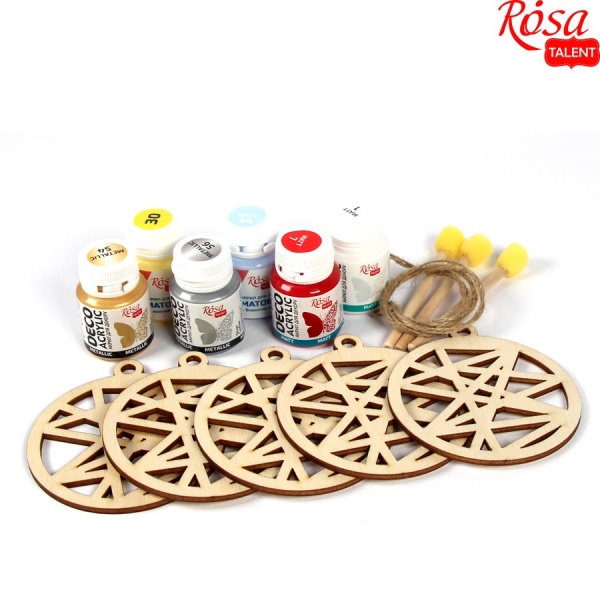 Набір для декорування Ялинкова прикраса 2 Rosa Talent 