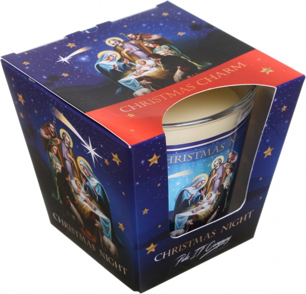Свеча ароматическая Pako-If в стекле Tindra Рождественская ночь 