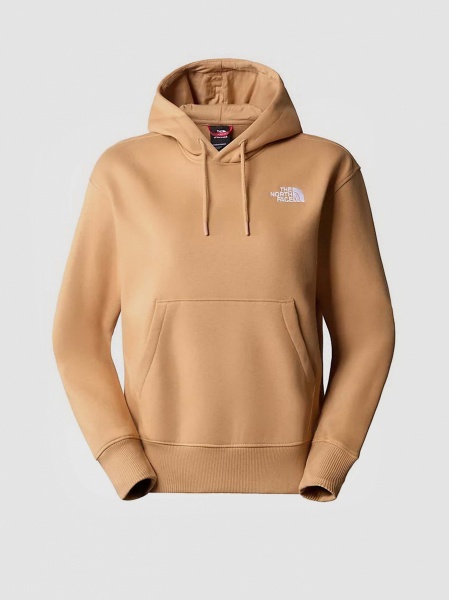 Джемпер THE NORTH FACE W ESSENTIAL HOODIE NF0A7ZJDI0J1 р.XS бежевый