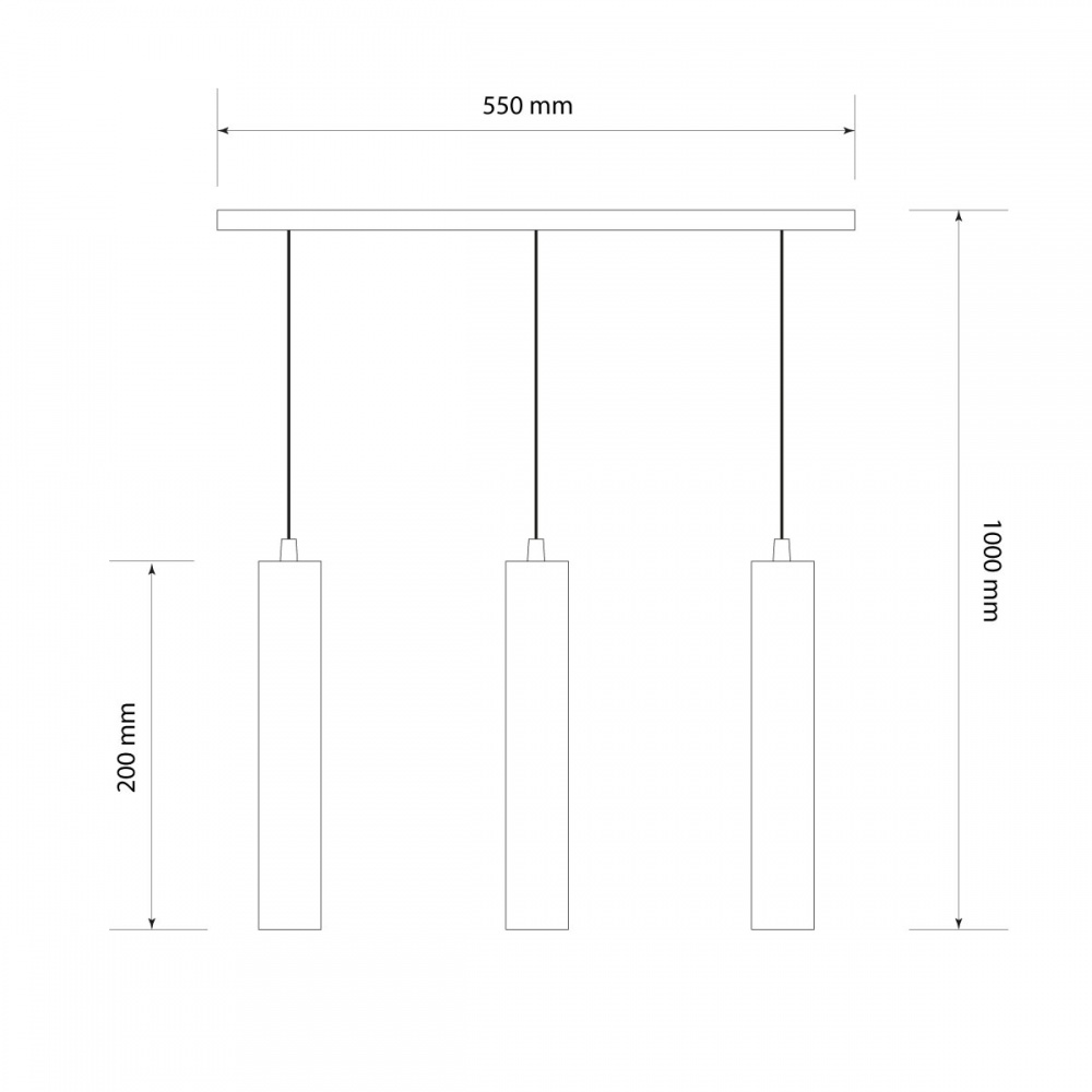 Светильник подвесной LIGHT SET SIVASH 2054 3x/GU5.3 белый