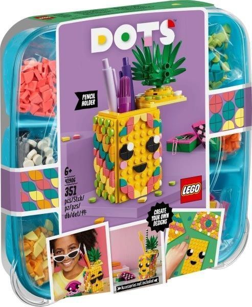 Конструктор LEGO Dots Підставка під олівці «Ананас» 41906