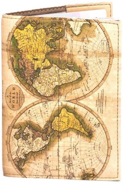 Обложка для паспорта Карта мира Just Cover