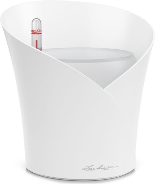 Вазон пластиковий Lechuza ORCHIDEA фігурний 1л білий (13960) 