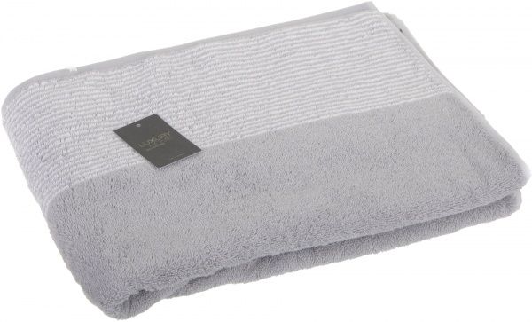 Полотенце Rock 80x150 см серебряный Cawo 