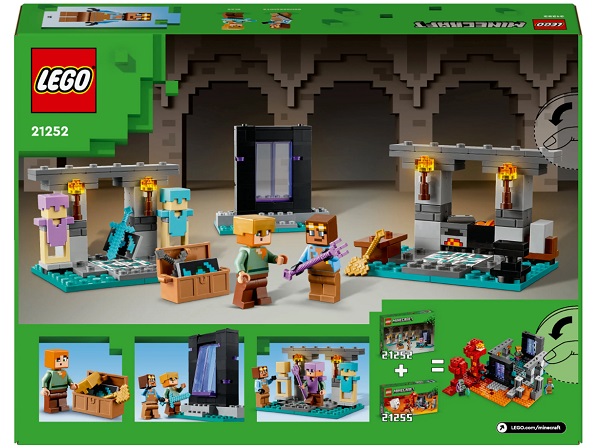 Конструктор LEGO Minecraft Зброярня 21252