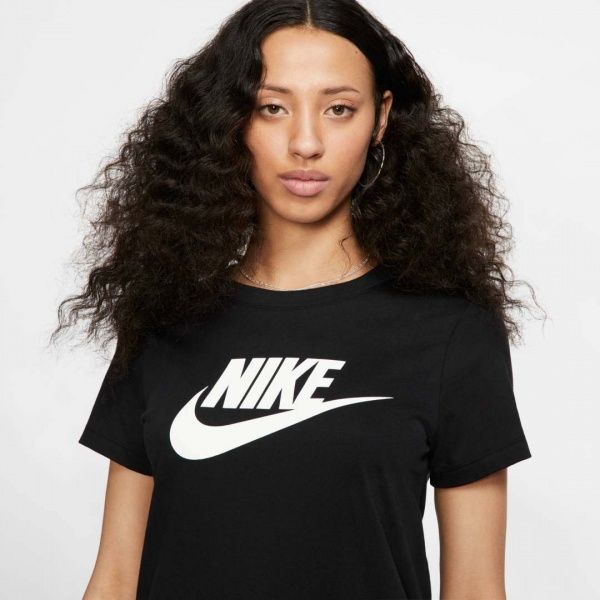 Футболка Nike W NSW TEE ESSNTL ICON FUTUR BV6169-010 S черный