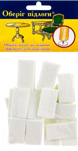 Самоклейка войлок 30х15 мм 48 шт