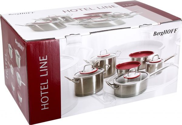 Набор посуды Hotel Line 12 предметов 1112000 BergHOFF