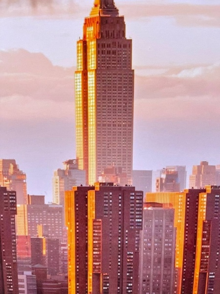 Репродукция Нью-Йорк 50x100 см Арт Фемелі 