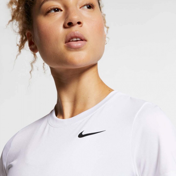 Футболка Nike DRY LEG TEE CREW AQ3210-100 р.XS білий