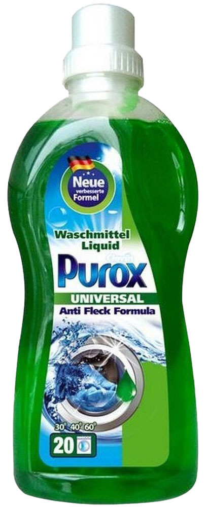Гель для стирки для машинной и ручной стирки PUROX Universal 1 л
