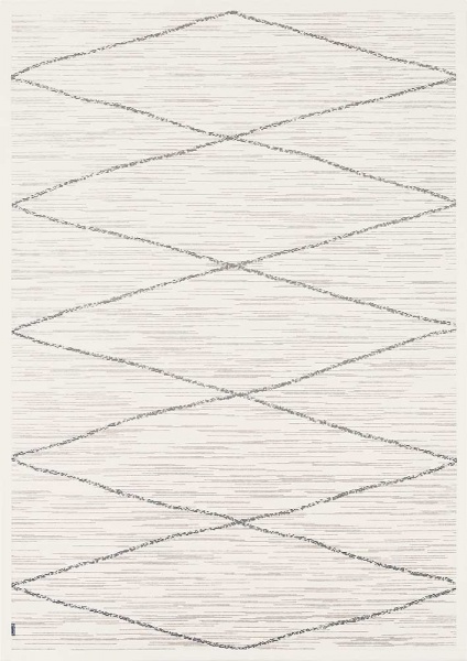 Ковер Narma KAURI white 100x160 см двустороний 