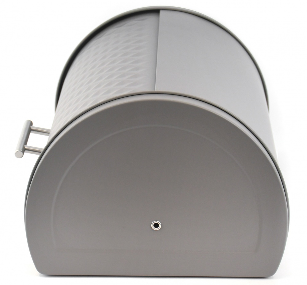 Хлібниця Flamberg Premium Rhombus 39х28х18,5 см сірий