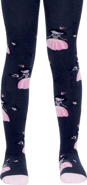 Колготки детские Conte-Kids CK SOF-TIKI 7С-38СП 523 р.128-134 темно-синий 