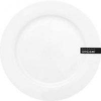 Тарілка мілка с бортом h 1,2 BA0435-2 Origami Horeca