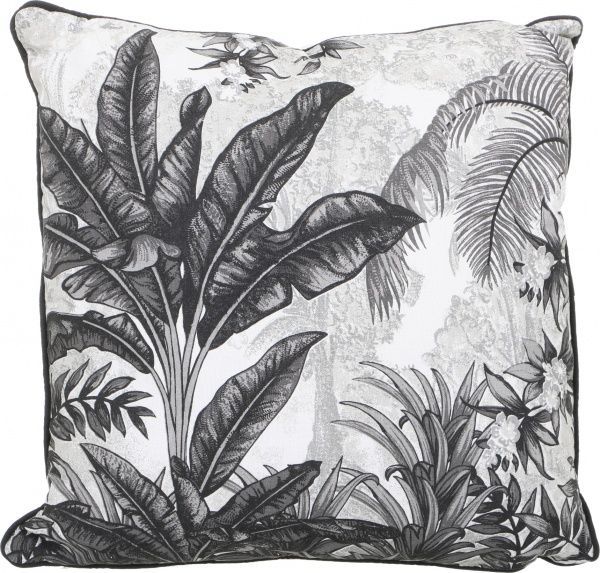 Подушка декоративная листья 45x45 см