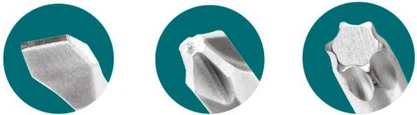 Викрутка зі змінними насадками Total з набором біт та головок, 33 предмети × TACSD30336