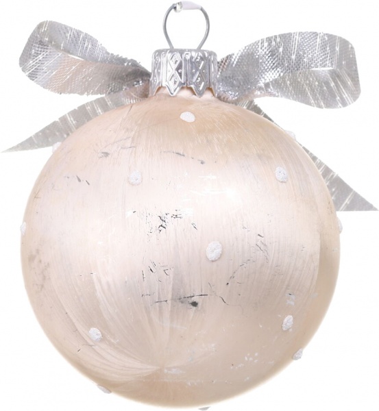 Шар новогодний символ года декупаж d 60 мм в ассортименте