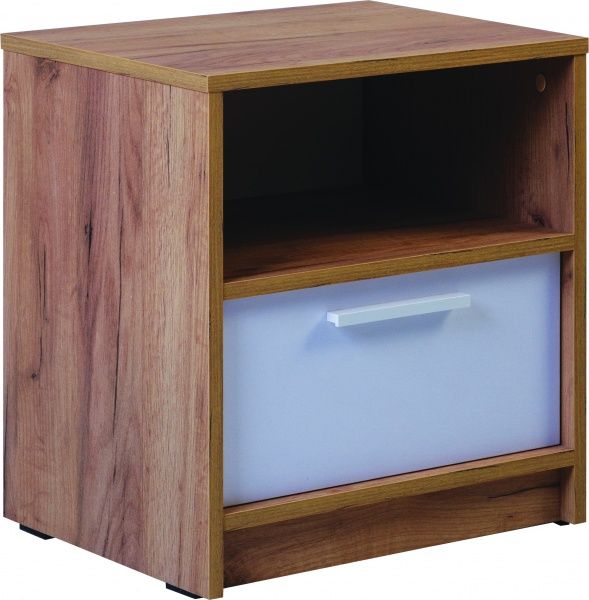 Тумба прикроватная Nowy Styl COTTA 1Ш-450х489х354 дуб золотой