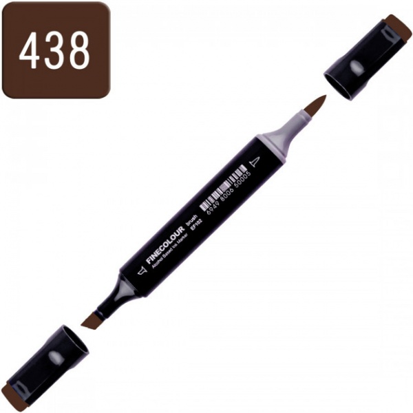 Маркер спиртовой FINECOLOUR EF102-438N темная кора 