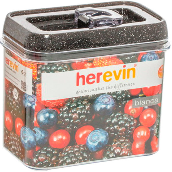 Контейнер пищевой Herevin Luxor Bianca Granite 1.2 л