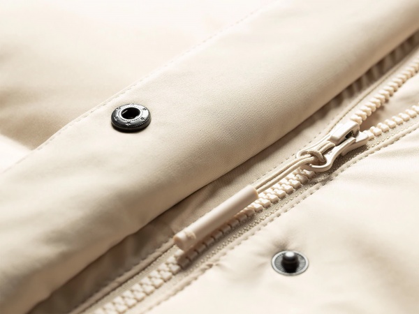 Пуховик 4F D4Z21-KUDP203-83S р.L бежевый