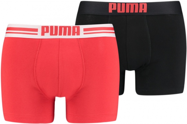 Трусы Puma PUMA PLACED LOGO BOXER 2P 90651907 S красный