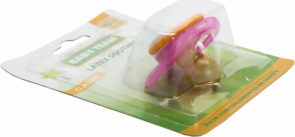 Пустышка Baby Team Классическая 3222