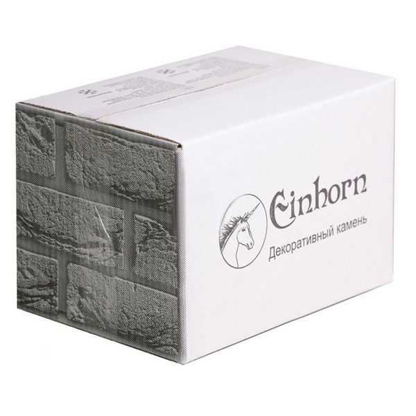 Плитка бетонная прямая Einhorn Бельгийский клинкер 23 1 кв.м 